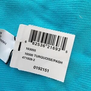 Turquoise Pashima Scarf NWT